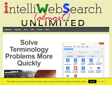 Tablet Screenshot of intelliwebsearch.com